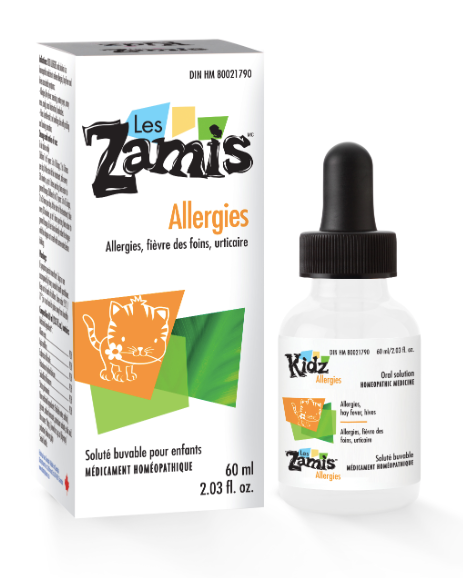 Remède homéopathique pour enfants - Allergies - Les Zamis - 25ml