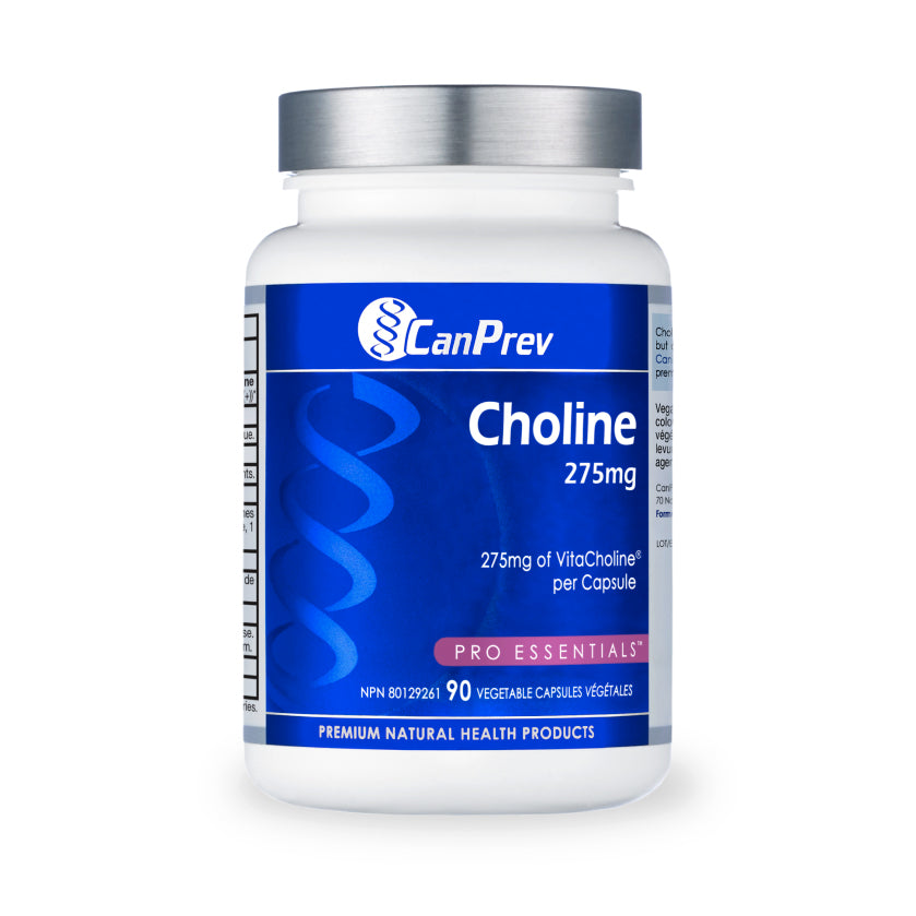 Choline 275mg - CanPrev - 90 capsules