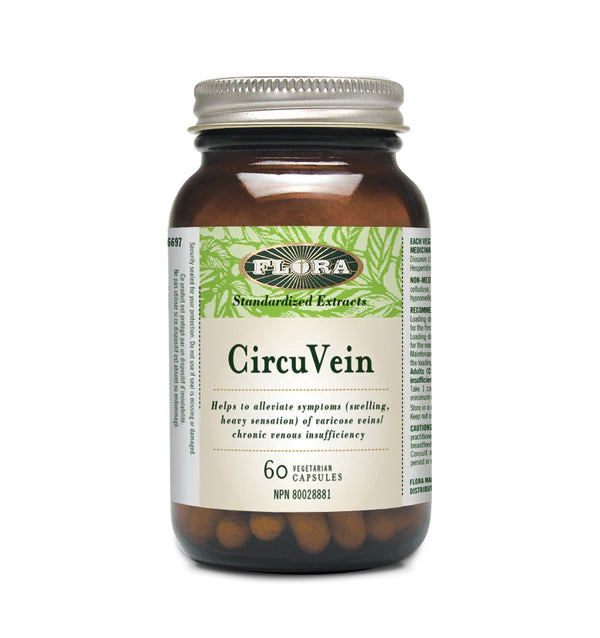 CircuVein - Lourdeur jambes et varices - Flora - 60 gélules