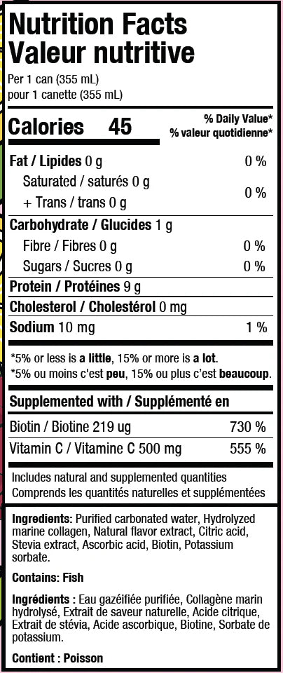 Jouvence - Collagène marin prêt-à-boire - Citron et baies de Genièvre - Nova Pharma - 1 X 355ml