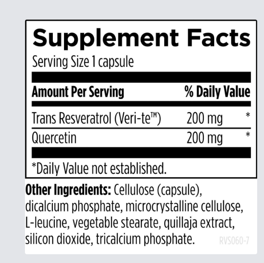 Resveratrol Supreme - Designs for Health - 60 capsules
