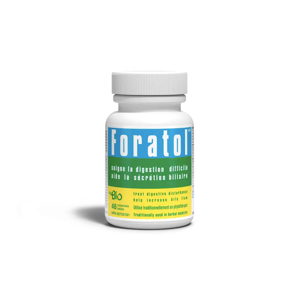 Foratol - Digestion difficile et sécrétion biliaire - Bio-Actif - 48 comprimés