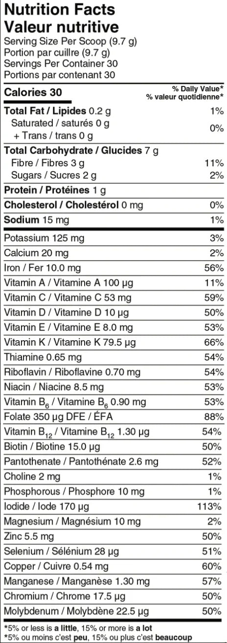 All-in-Superfood (Greens) - Sureau/Açai - Younited Wellness- 292g
