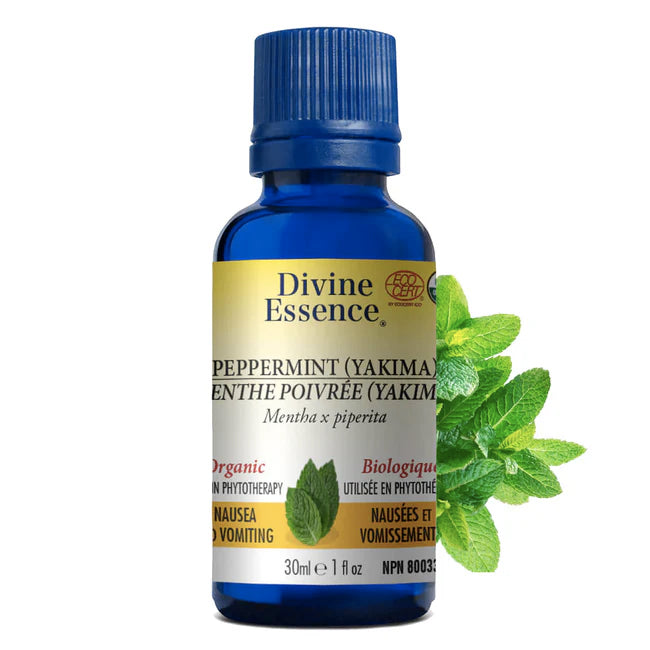 Menthe Poivrée biologique - Divine Essence - Format 15ml ou 30ml