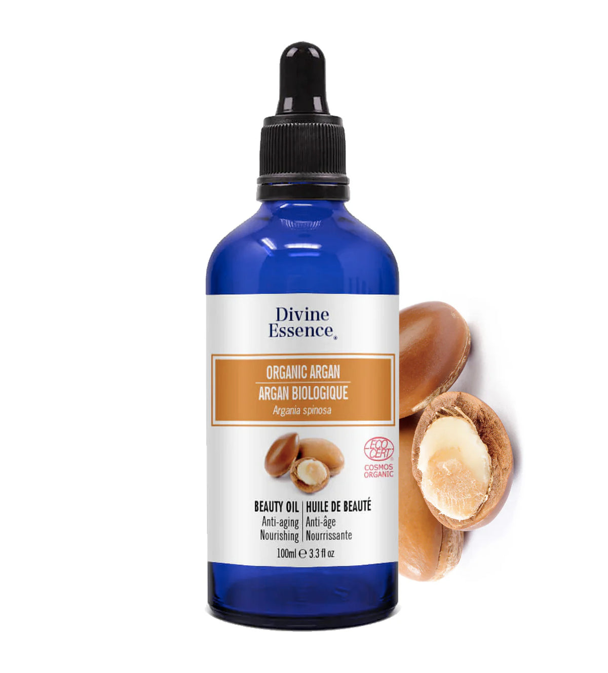 Huile Argan biologique - Divine Essence - 100ml