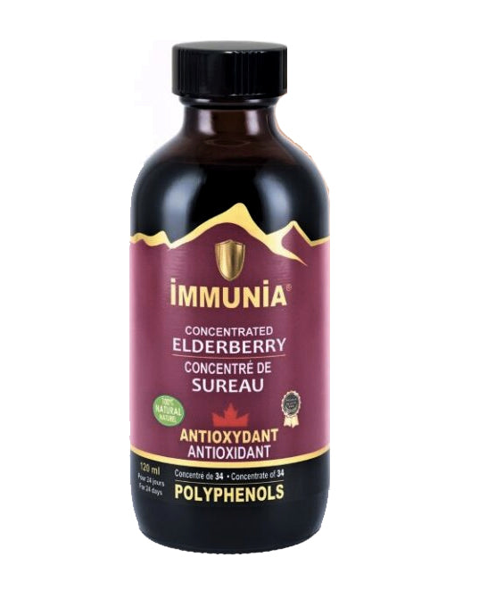 Immunia Pure - Sureau Concentré - Fruitomed - 120ml
