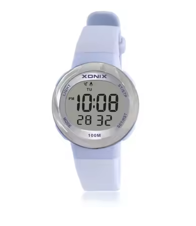 Montre sport numérique pour fille ou femme - Mauve lilas - Xonix