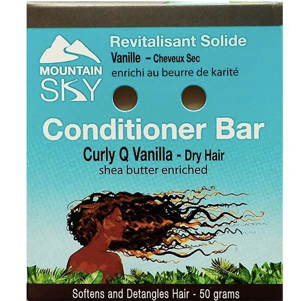 Revitalisant démêlant en barre - Mountain Sky - Vanille ou Coconut - 50g