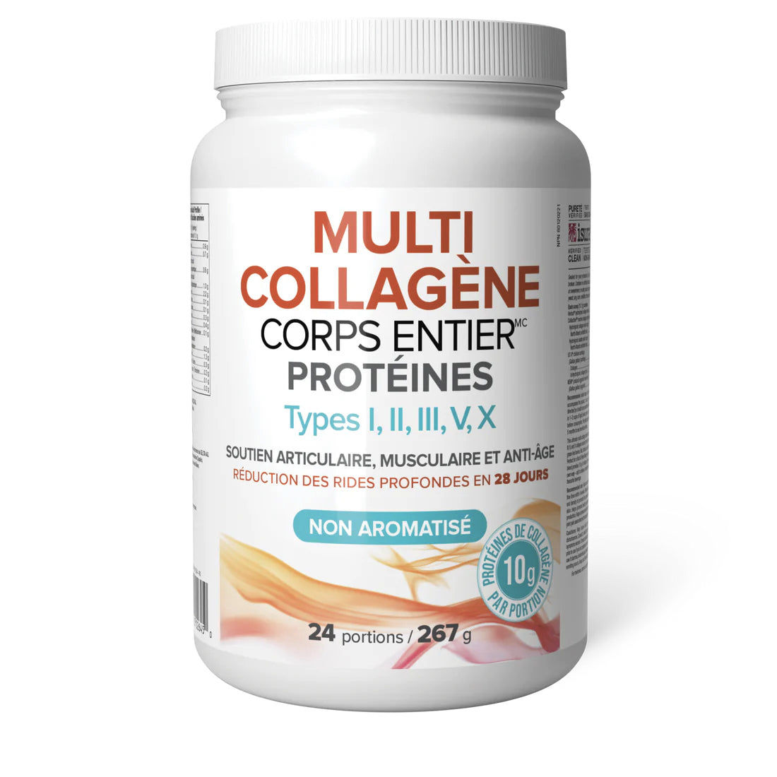 Multi-Collagène Corps Entier - Natural Factors - 267g