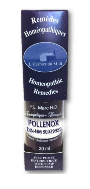 Pollenox - L'Herbier du Midi - Remède homéopathique - Allergies Pollen - 30ml