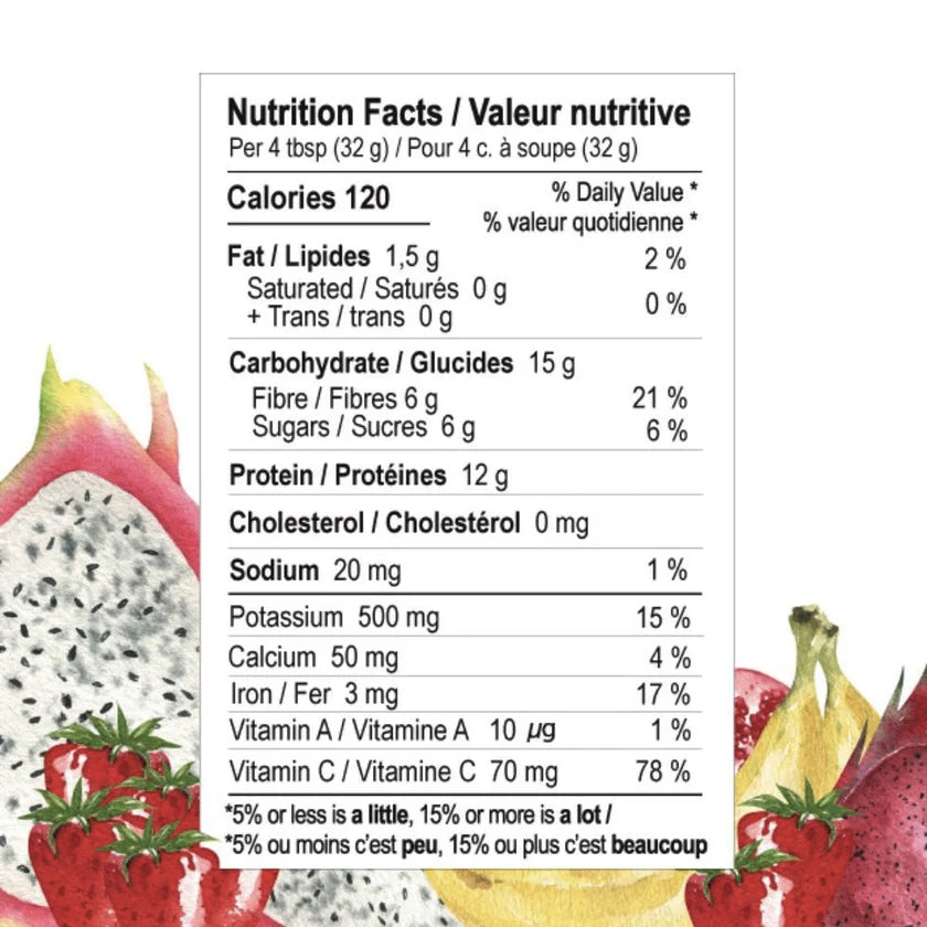Smoothie Protéiné avec superaliments - Fraise Pitaya - SETA - 160g
