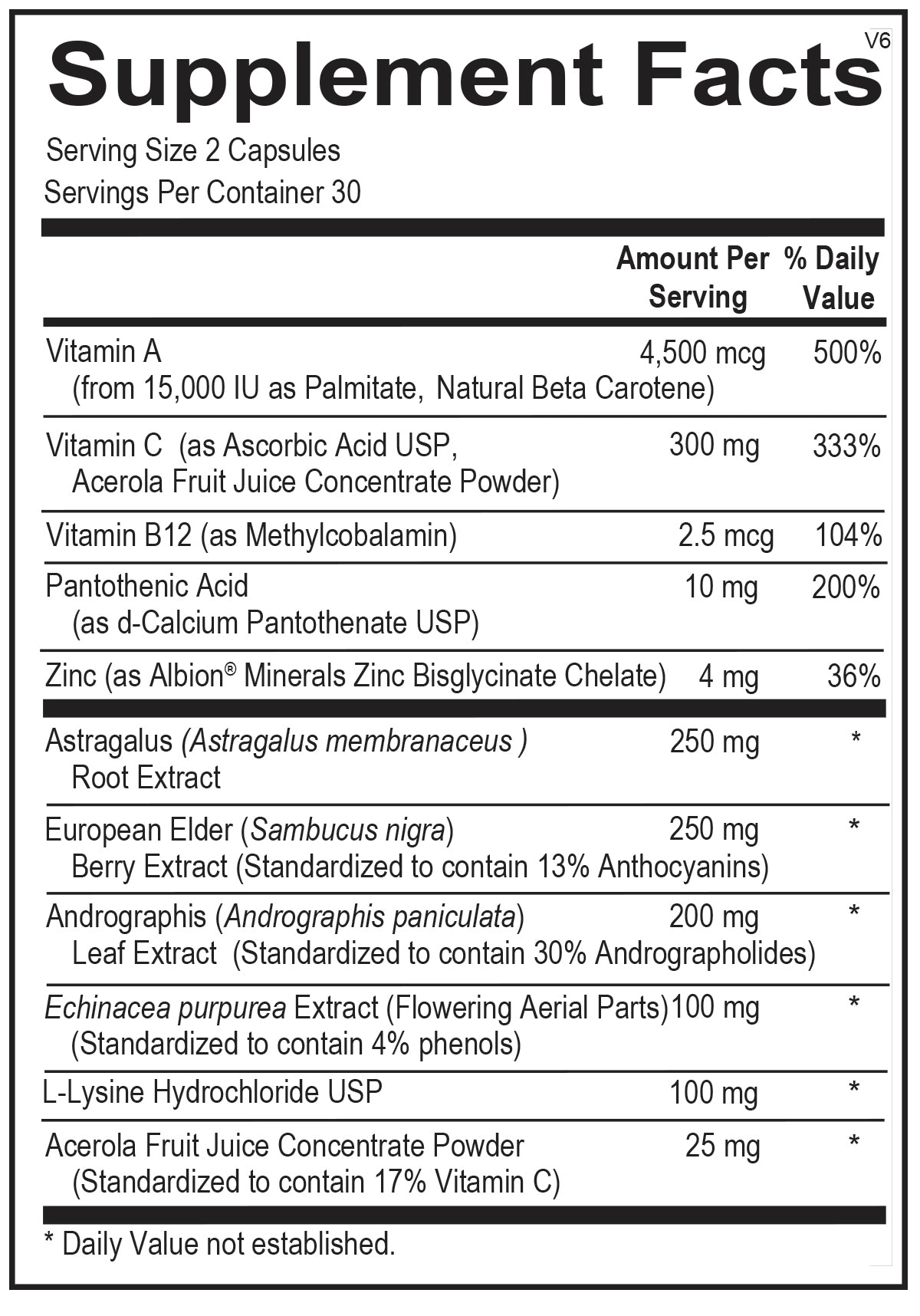 Viracid - Ortho Molecular Products - 60 capsules