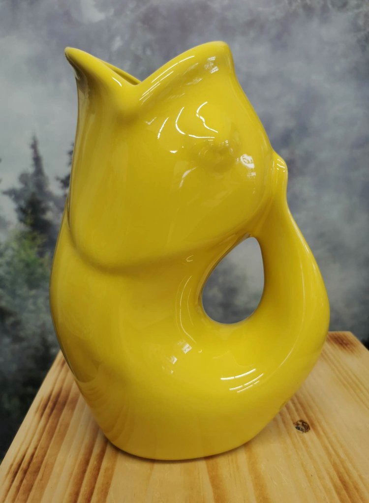 Gurgle Pot - Jaune - 42 Oz. - Pot Glouglou