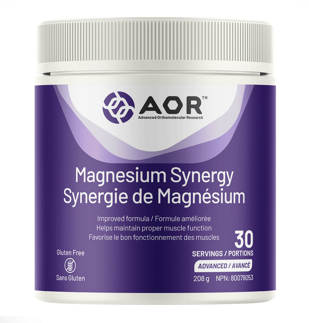 Synergie de Magnésium (Magnesium Synergy) - AOR - 208g (30 portions)