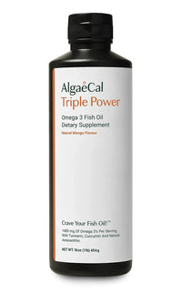 Triple Power Fish Oil - Algae Cal - Saveur de mangue - 454g