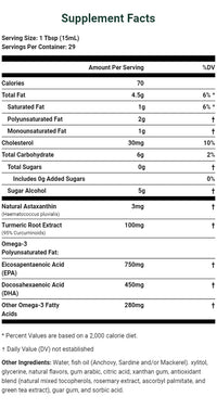 Triple Power Fish Oil - Algae Cal - Saveur de mangue - 454g
