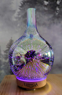 Diffuseur d'aromathérapie - Effet 3D en verre - Essencia
