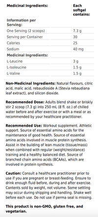 BCAA - Poudre Orange et Mangue - Metagenics - 219g