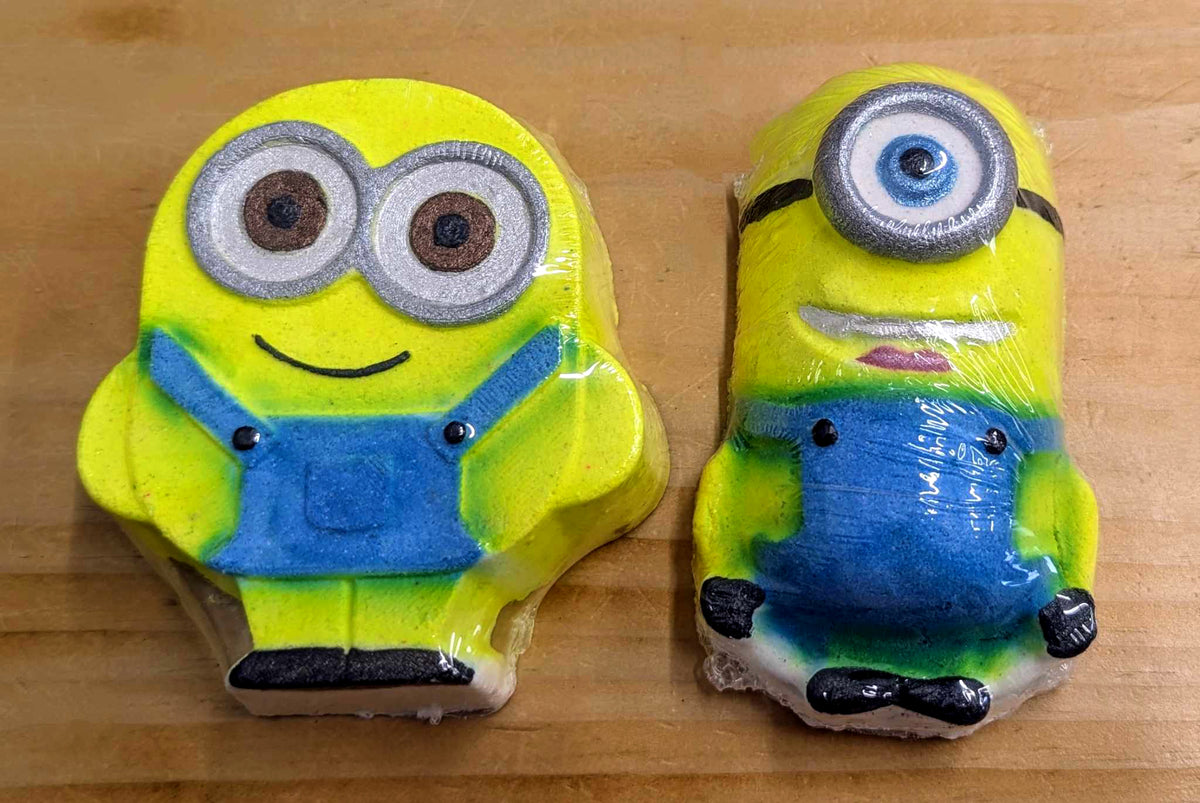 Bombe de bain effervescente - Les Minions - Tranche de fruit