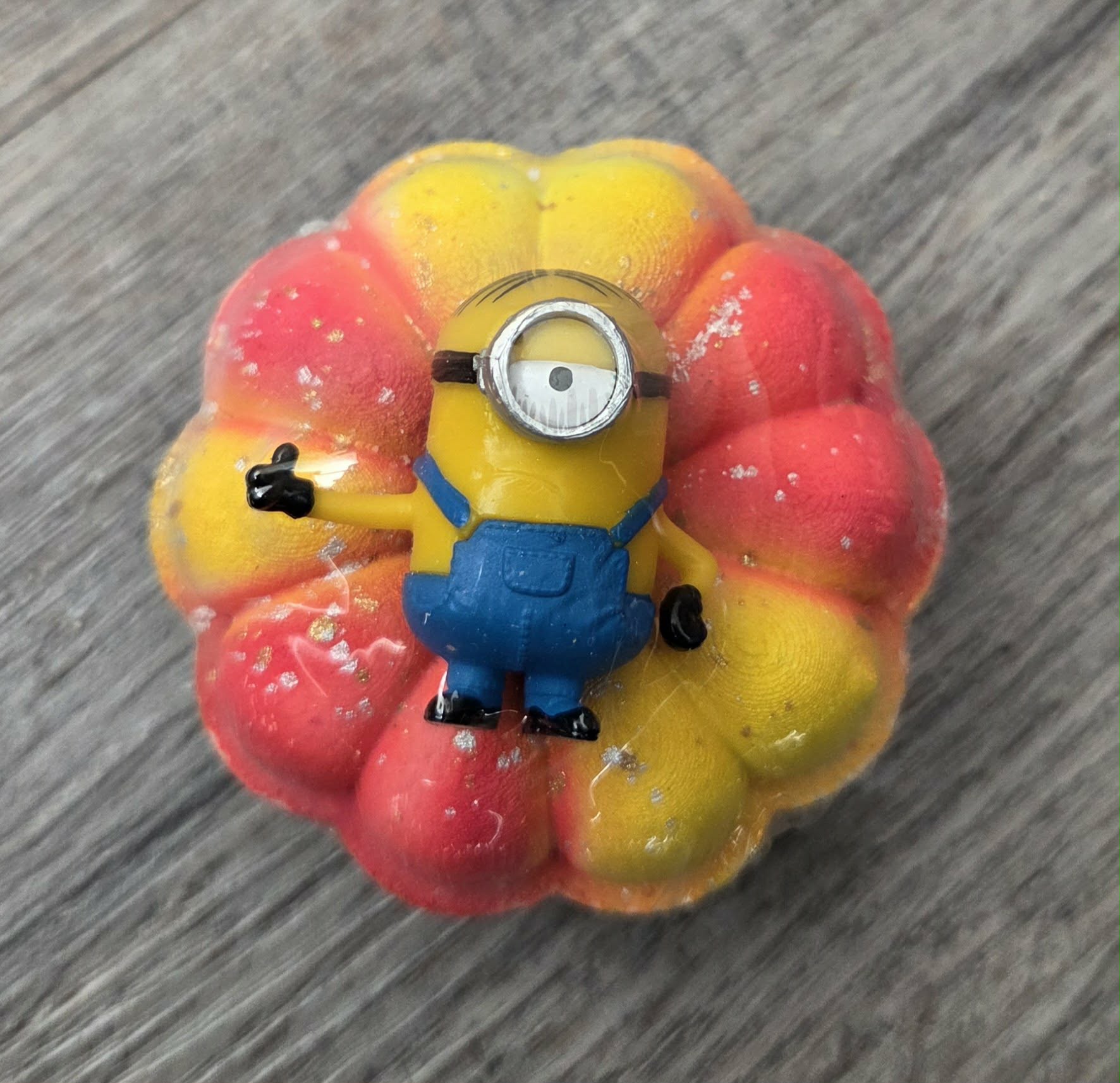 Bombe de bain effervescente avec jouet - Les Minions