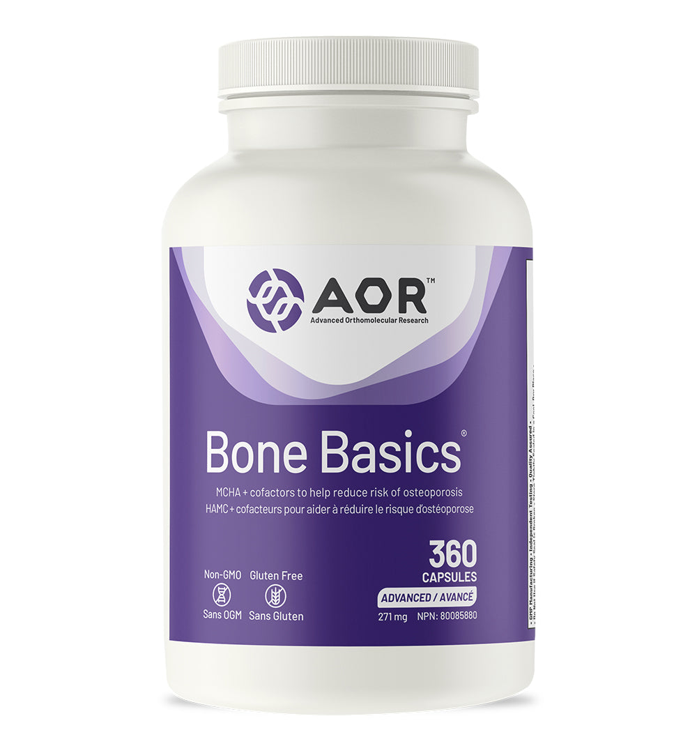 Bone Basics (Santé osseuse) - AOR - 120 ou 360 capsules