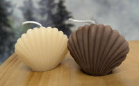Bougies de soya - Coquillages (Reste seulement le blanc)