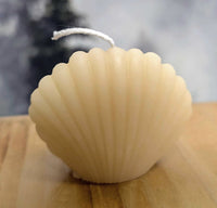 Bougies de soya - Coquillages (Reste seulement le blanc)