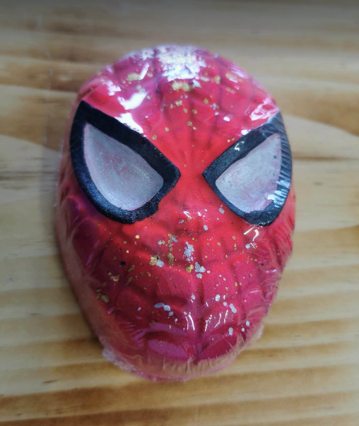 Bombe de bain effervescente - Spiderman - Pêche