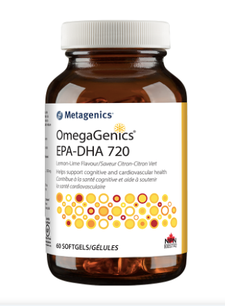 OmegaGenics EPA-DHA 720 - Metagenics - 60 gélules