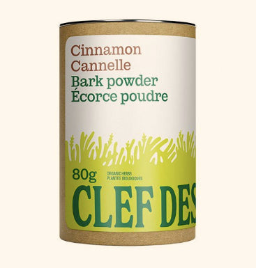 Cannelle de Ceylan - écorce en poudre - Clef des Champs - 80g ou 500g
