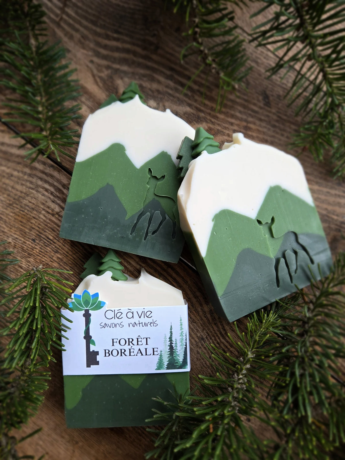 Savon Forêt Boréale - Clé à vie