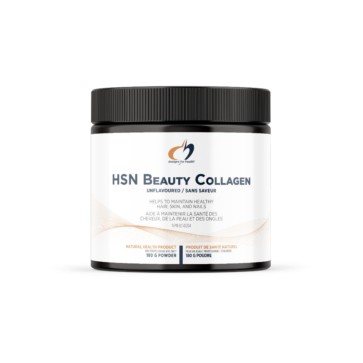 HSN Beauty Collagen - Maintien des cheveux, une peau et des ongles sains - Designs For Health - 180g (poudre)