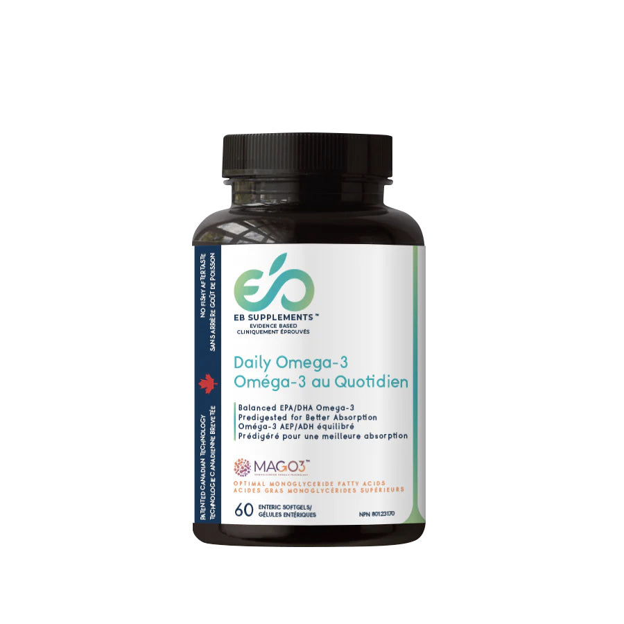 MAGO3 - Oméga-3 au Quotidien - EB Supplements - 30 ou 60 gélules
