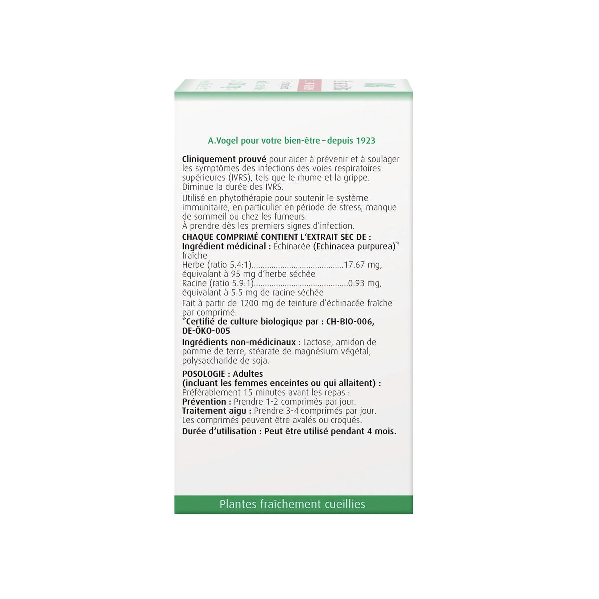 Echinaforce Extra - Soutient le système immunitaire - A. Vogel - 30 ou 120 comprimés