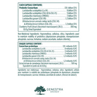 HMF Women's Daily - Probiotique quotidien pour femmes - Genestra Brands - 25 capsules - conservation tablette