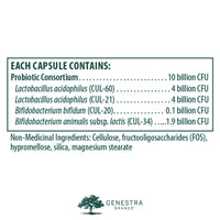 HMF Forte - Probiotiques - Genestra Brands - 60 capsules