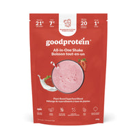 Protéines végétales - Boisson tout-en-un - Fraise et Crème - Good Protein - 2 formats