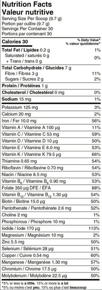 All-in-Superfood (Greens) - Sureau/Açai - Younited Wellness- 292g
