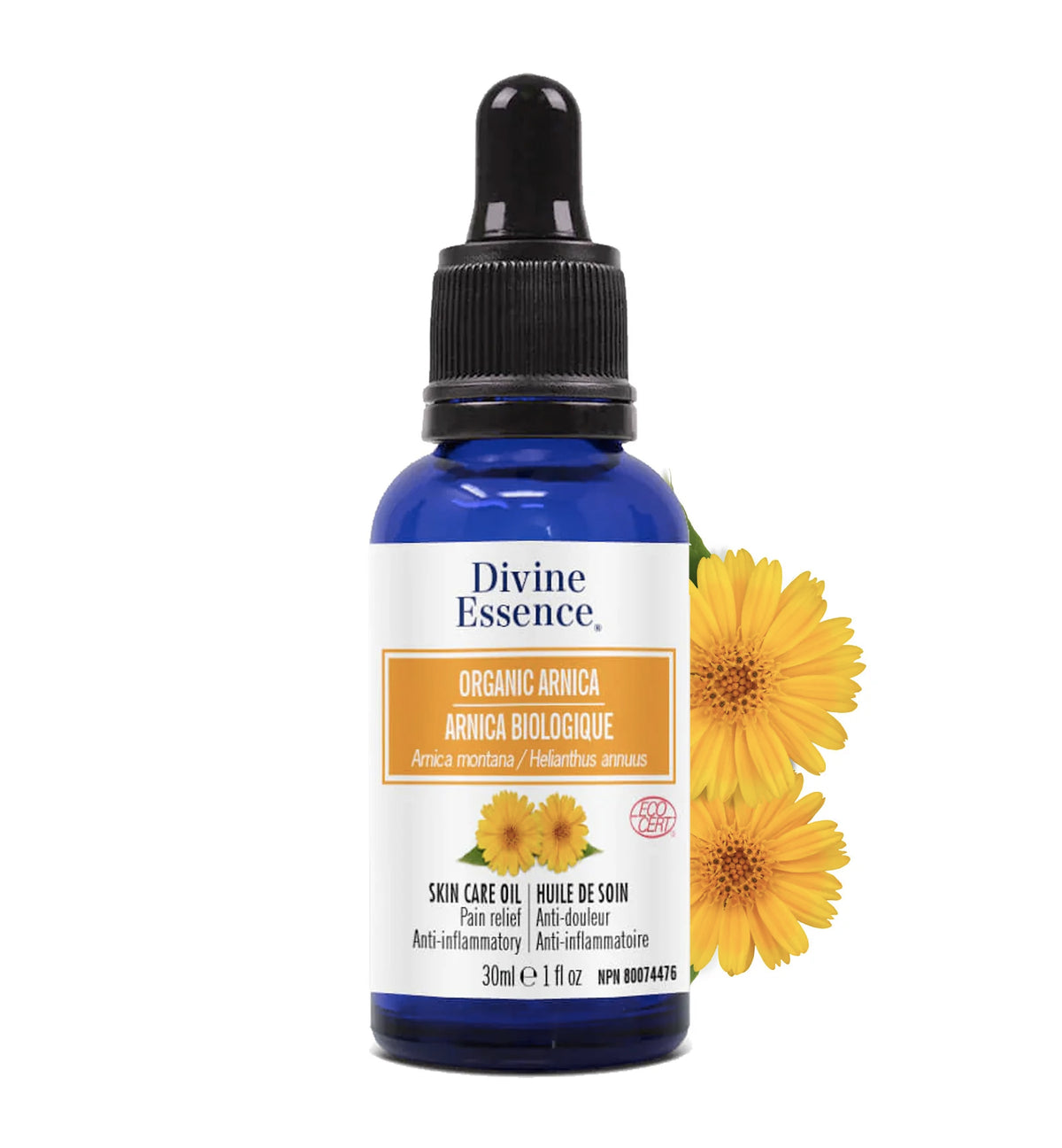 Huile Arnica biologique - Divine Essence - 100ml