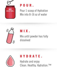 Électrolytes - Mélange d'hydratation - Biosteel - Baies mélangées - 118g (20 portions)