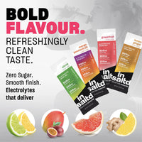 Électrolytes Haut Potentiel - Pack Variété - InSaltd - 12 sachets individuels/ 4 saveurs