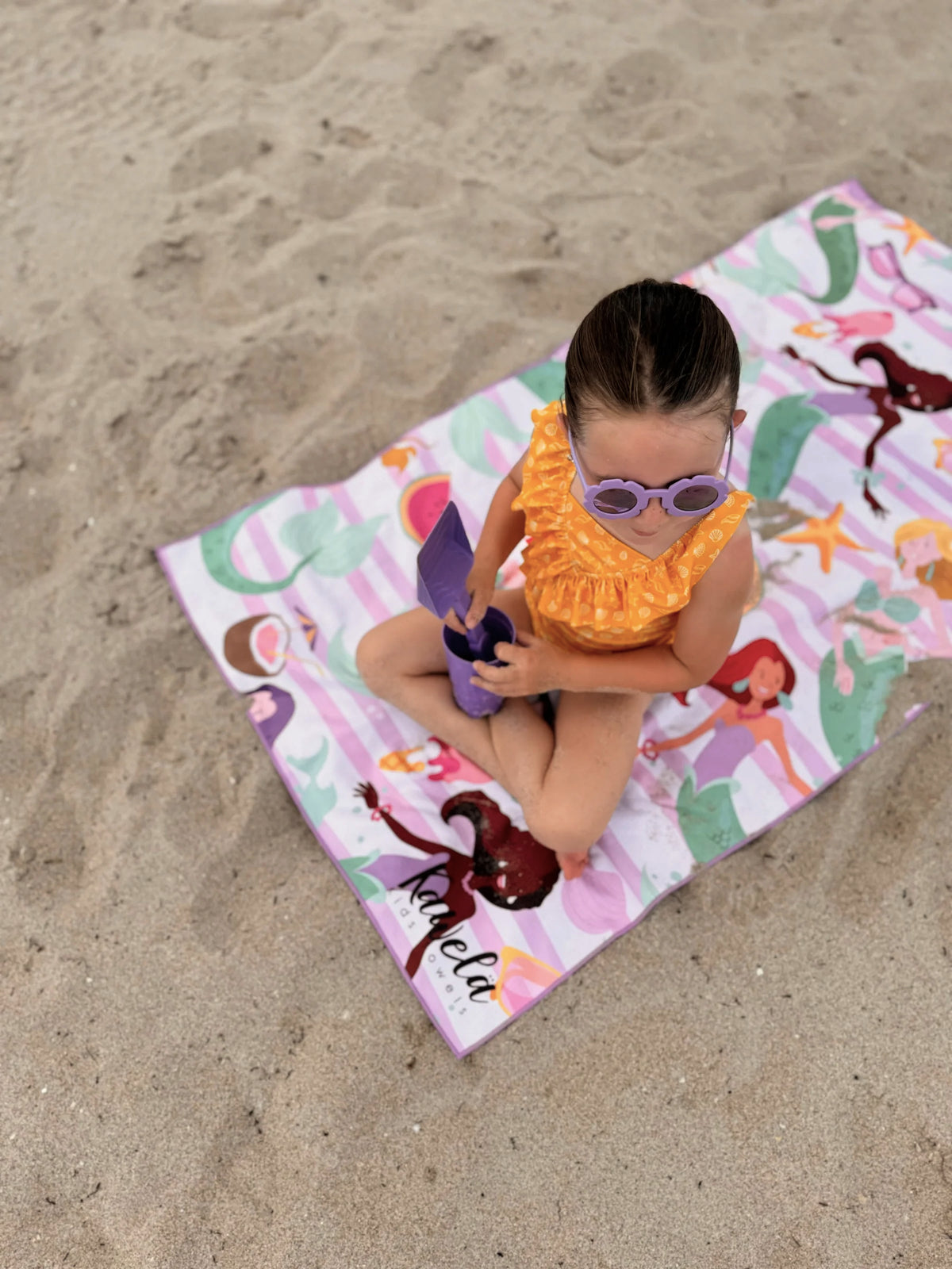 Serviette en microfibre Kawelä pour enfants - Clearwater -  (ARTICLE DISPONIBLE SUR COMMANDE)