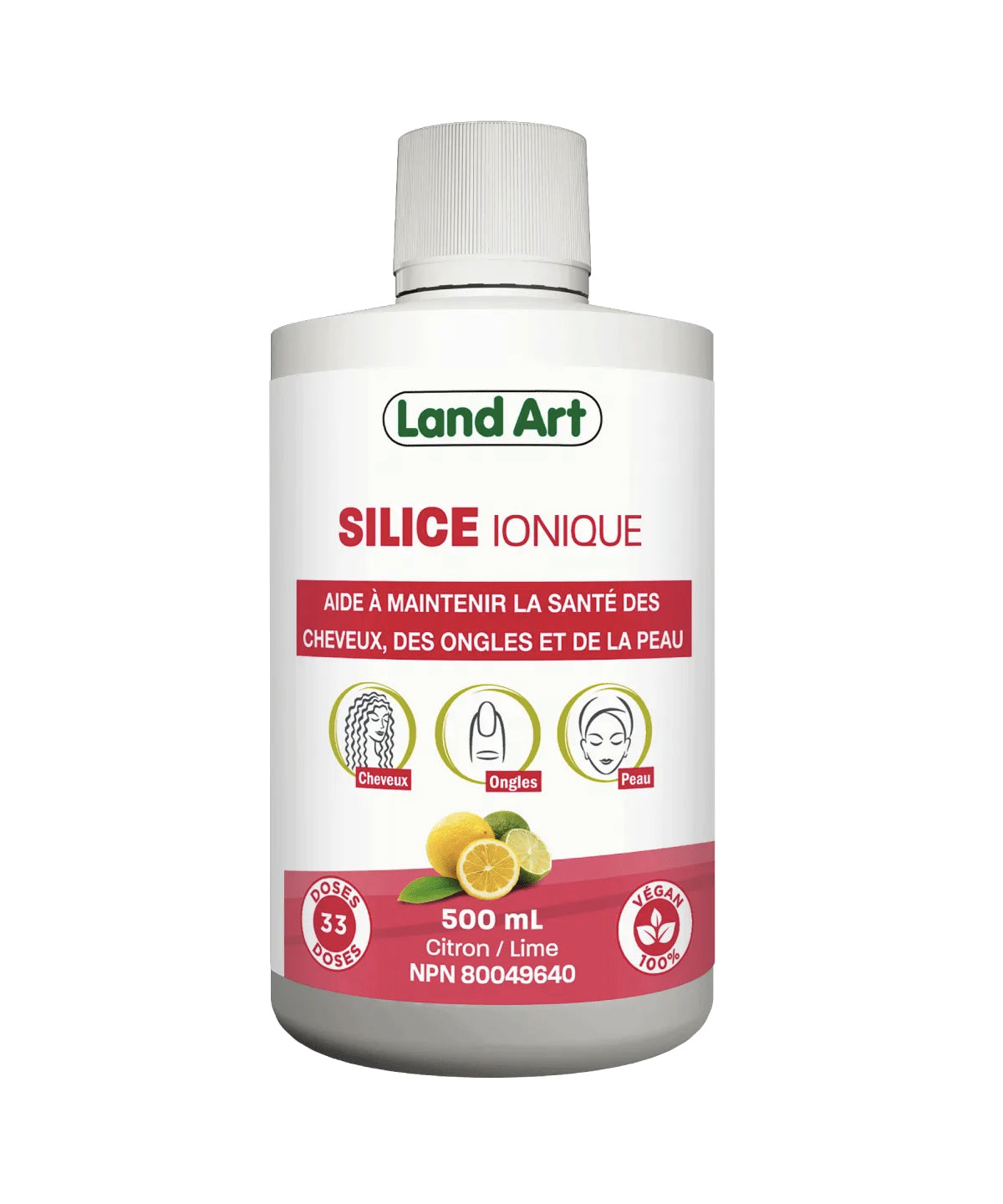 Silice Ionique - Land Art - 500ml - Citron et Lime