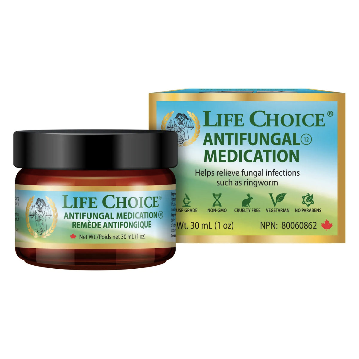 Crème Antifongique - Life Choice - 30ml