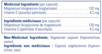 Magnésium Glycinate - Formule de magnésium hautement biodisponible - Pure encapsulations - 180 capsules