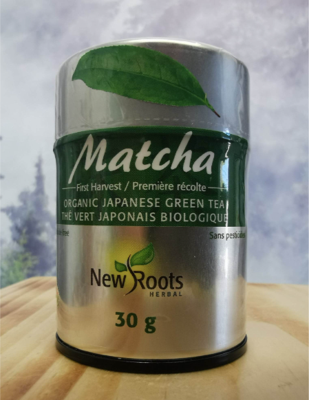 Matcha - Thé Vert japonais biologique - New Roots - 30g