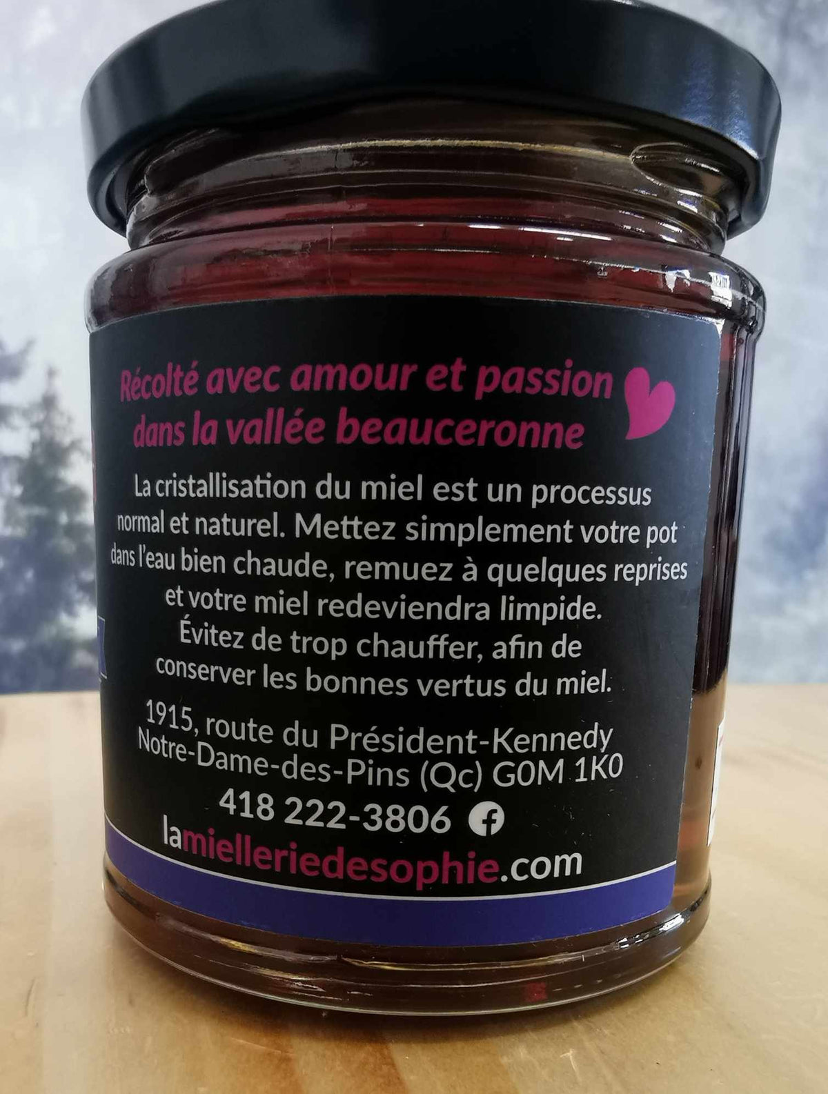 Miel de Bleuetière - Miellerie de Sophie - 240g