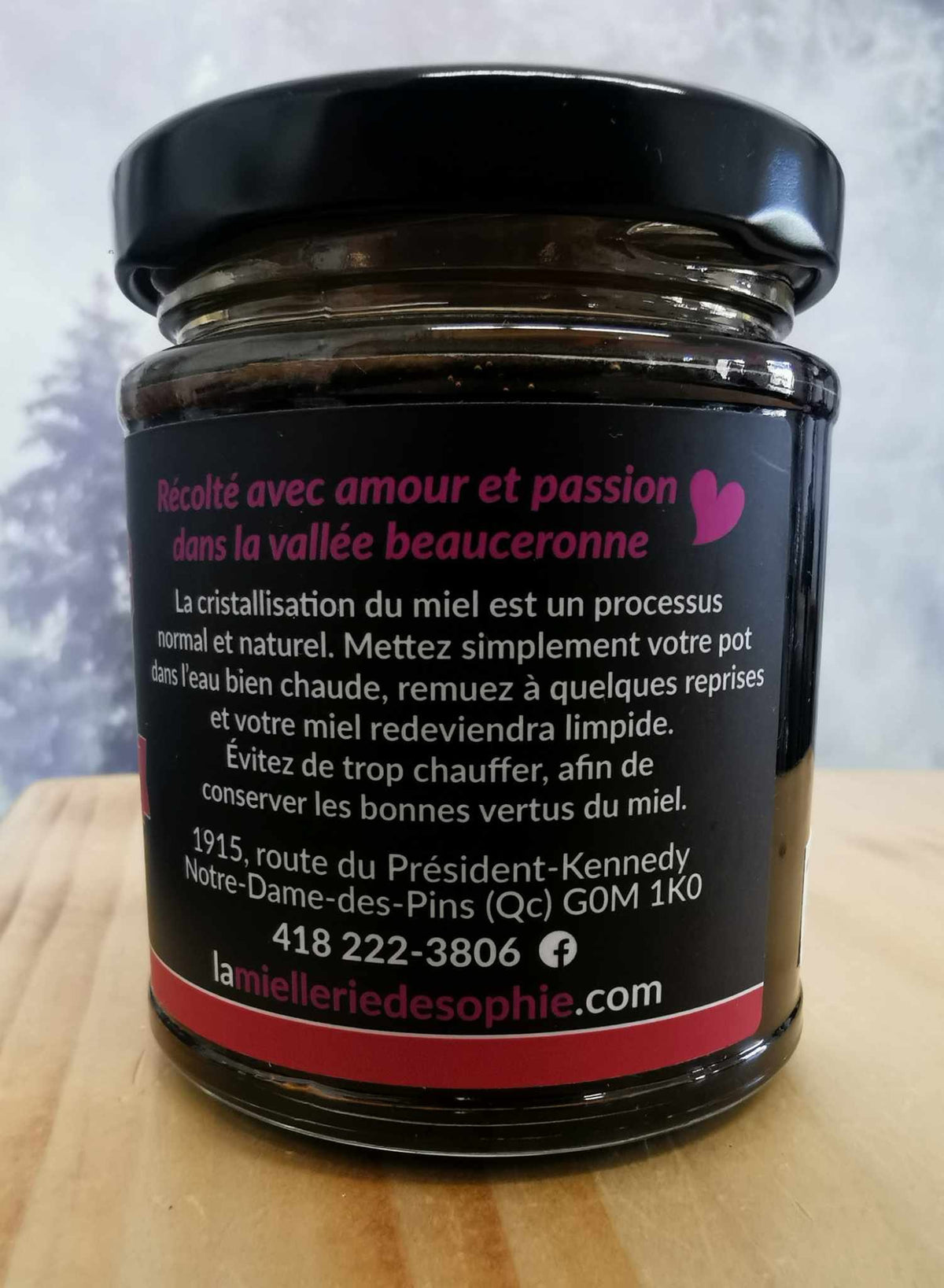 Miel rouge (renouée japonaise) - Miellerie de Sophie - 240g