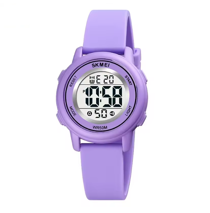 Montre numérique pour enfants  ou femme - Mauve - SKMEI