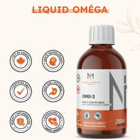 Liquid EPA DHA - Omegas-3 - NIH - 250ml